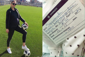 Дарья Чугай стала мамой, подарив мужу-футболисту сына