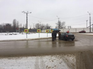 В Липецке после столкновения автомобилей один из водителей скрылся с места ДТП