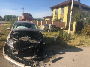 В Липецком районе в столкновении иномарок пострадали два человека