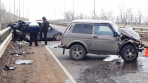 В Грязинском районе в столкновении с иномаркой пострадал водитель «Нивы»