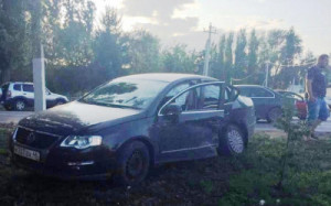 В Чаплыгине в столкновении иномарок пострадал один из водителей