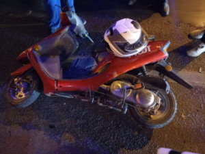 В Липецке в ДТП пострадал несовершеннолетний водитель скутера