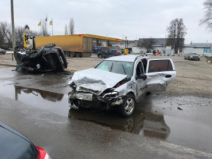 В Липецке в столкновении иномарок погиб один из водителей