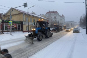 Вечером в Липецке ожидается умеренный снегопад, возможен гололёд