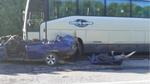 В Липецком районе погибли водитель и  два пассажира