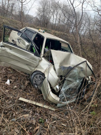 В Воловском и Елецком районах водители допустили опрокидывание автомобилей