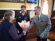 Начальник УМВД России по Липецкой области поздравил ветеранов органов внутренних дел с праздником