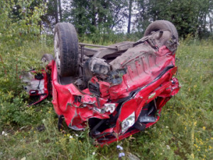 В ДТП в Лебедянском районе пострадал водитель