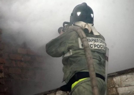 Пожар в Лебедянском районе
