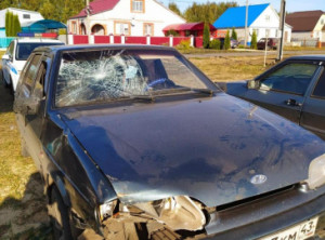 В Чаплыгинском районе автоинспекторы задержали скрывшегося с места ДТП водителя по горячим следам