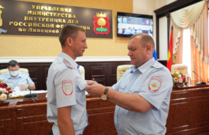В Управлении МВД России по Липецкой области отметили 85-летие  Госавтоинспекции