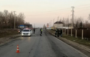 Липецкие полицейские задержали водителя, насмерть сбившего ночью на трассе пешехода в Тербунском районе