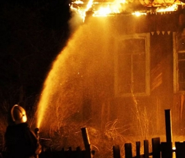 Пожар в Чаплыгинском районе