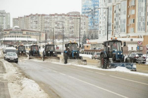 Городские службы готовятся устранять последствия очередного сильного снегопада