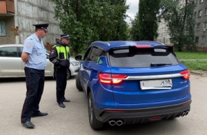 В Липецке автоинспекторы напоминают водителям о средствах пассивной безопасности детей-пассажиров