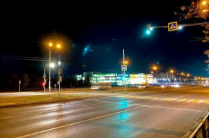 С начала осени в Липецке осветили 90 пешеходных переходов