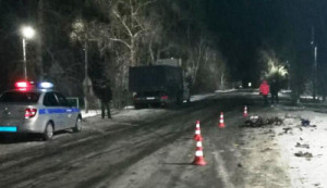 В Хлевенском районе автоинспекторы по горячим следам задержали скрывшегося с места ДТП водителя иномарки