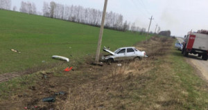 В Липецкой области погиб водитель
