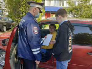 В Липецкой области юные инспекторы распространяют призывы к соблюдению ПДД