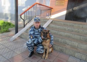 В Липецкой области сотрудники полиции и розыскная собака спасли  жизнь человека