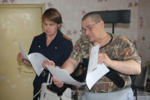 Представители СК и «Ветеранского братства» оказали помощь липецкому инвалиду боевых действий Михаилу Полякову