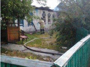 В Добровском районе сгорели два дома