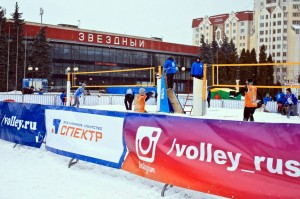Снежный волейбол у «Звёздного»: «легионеры» ВК «Липецк» оправдывают ожидания (фото)