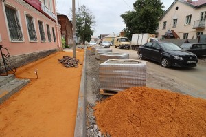 В Ельце в разгаре работы в рамках проекта «Безопасные и качественные дороги»