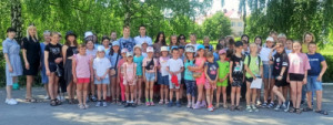 В  летнем школьном лагере  Липецкой области проводился конкурс «Безопасное колесо»