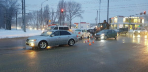 В Липецке в столкновении с иномаркой пострадала пассажирка «Гранты»