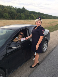 В Липецкой области автоинспекторы и юидовцы призывали водителей не садиться за руль в нетрезвом виде