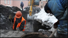 Аварийное отключение холодного водоснабжения в г. Липецк