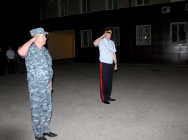 Отряд липецких полицейских полным составом вернулся из Дагестана
