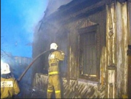 Загорание дома в Чаплыгинском районе