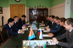 Председатель ЦЧБ ПАО Сбербанк Владимир Салмин встретился с губернатором Тамбовской области