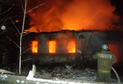 В Липецкой области за ночь сгорело два дома