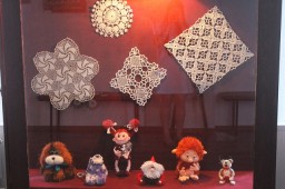 Во Льве Толстом проходят выставки салфеток и вязанных игрушек