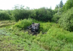 В Грязинском районе перевернулся ВАЗ-2112, водитель госпитализирован