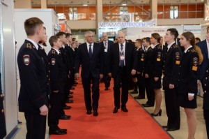 Владимир Колокольцев принял участие в церемонии открытия XXI Международной выставки средств обеспечения безопасности государства «Интерполитех-2017»