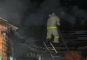 В Елецком районе сгорела надворная постройка