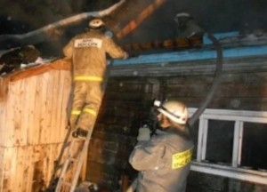 В Лебедянском районе сгорела кровля дома