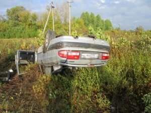 В Становлянском районе водитель «четырнадцатой» погиб при столкновении с «Волгой»