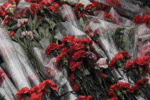 В Грязях почтили память погибших при исполнении сотрудников полиции