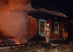 В Липецке в пожаре пострадал человек